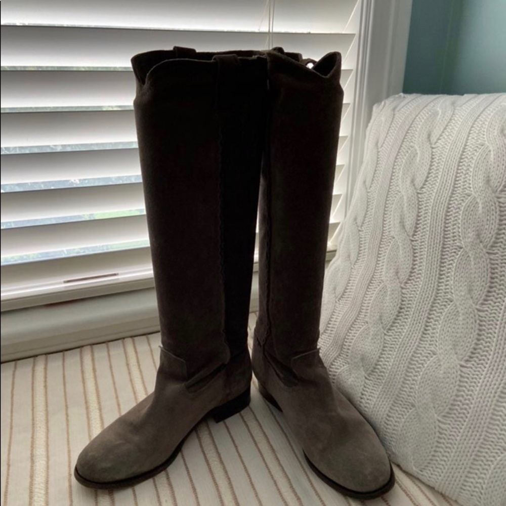 Frye Cara Roper suede slouch boot 7